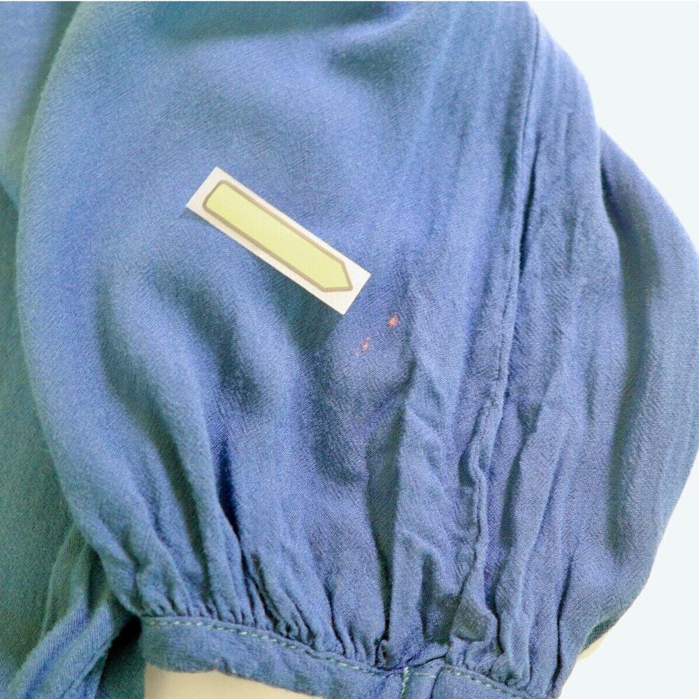 Anthropologie Holding Horses Size 2 Dip Dye Dress Blue Pink Ombre - Picture 12 of 12